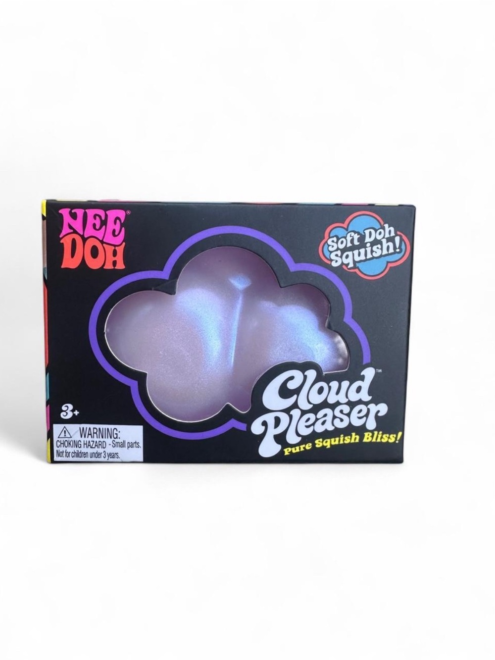 One (1) NEW RARE Authentic Schylling Needoh Cloud Pleaser Viral Squishy Toy